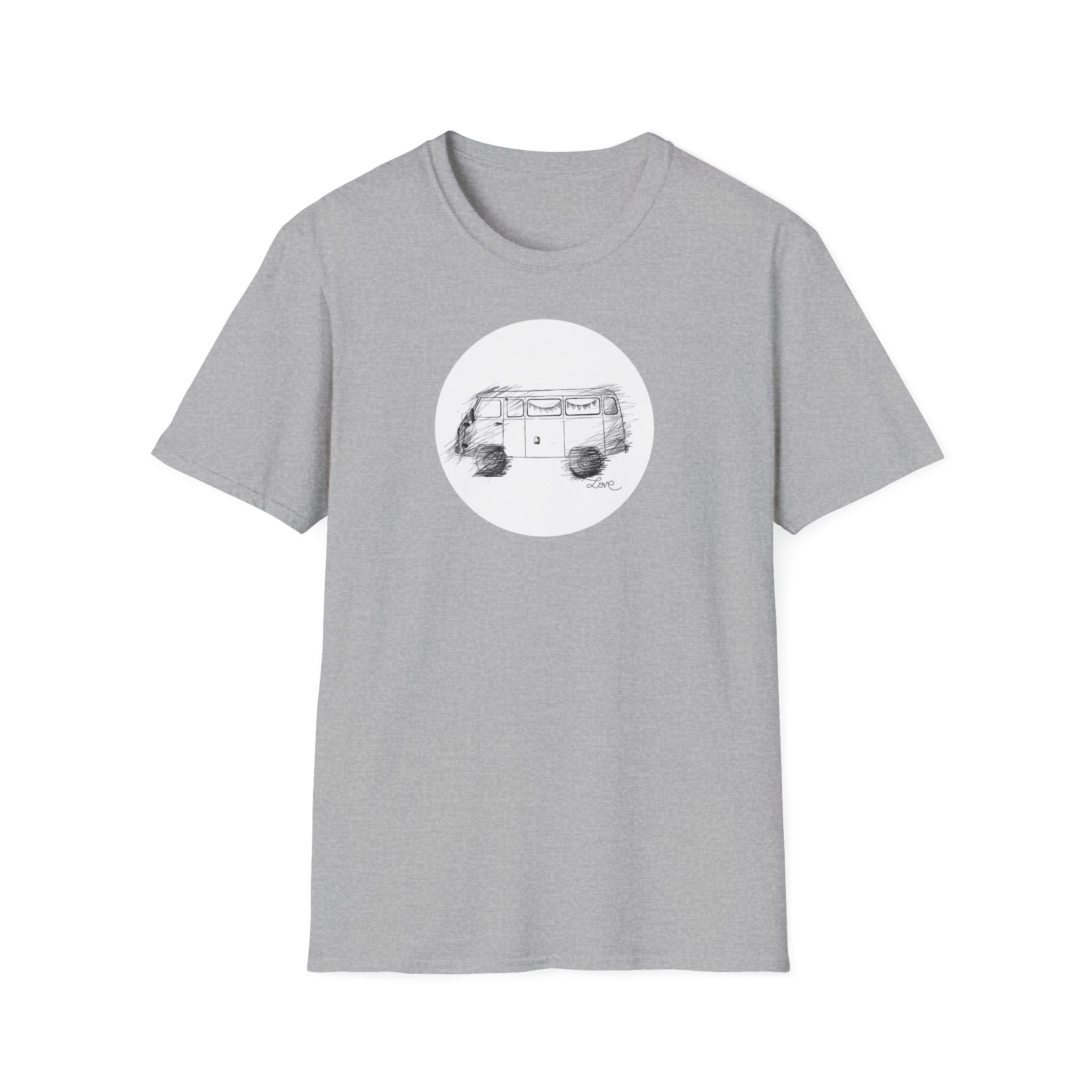 Cooles Shirt mit Handzeichnung UAZ Buchanka