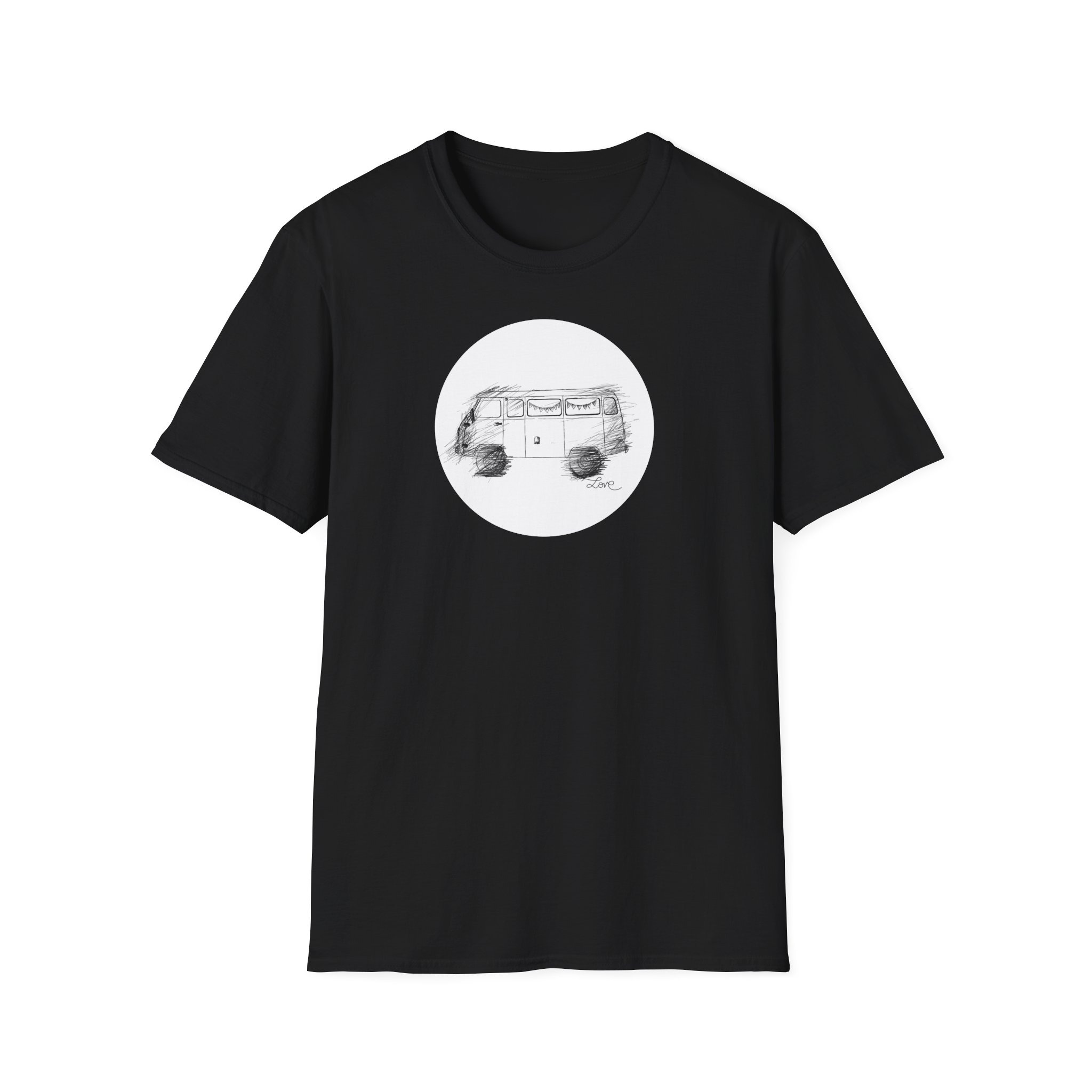 Cooles Shirt mit Handzeichnung UAZ Buchanka