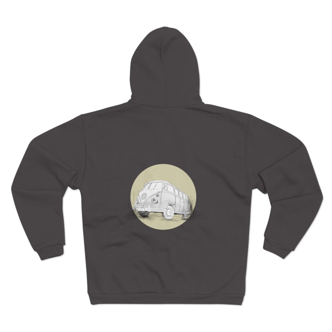 Hoodie mit klassischem VW Bulli T1 für Camping und Vanlife