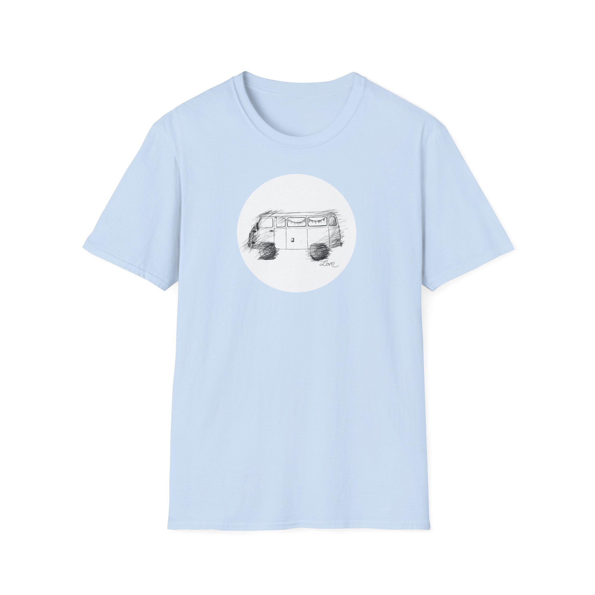 Cooles Shirt mit Handzeichnung UAZ Buchanka