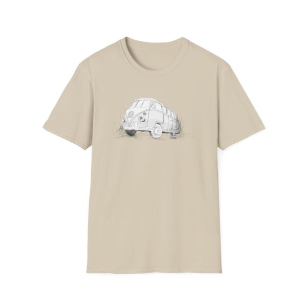 Shirt mit meiner Handzeichnung von VW Bulli T1 für Dein Camping oder Roadtrip Abenteuer