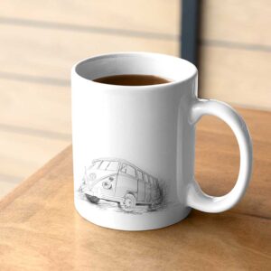 VW Bulli Mug - so schön für Travel Lovers, Coffee Sippers, Road Trip Enthusiasts