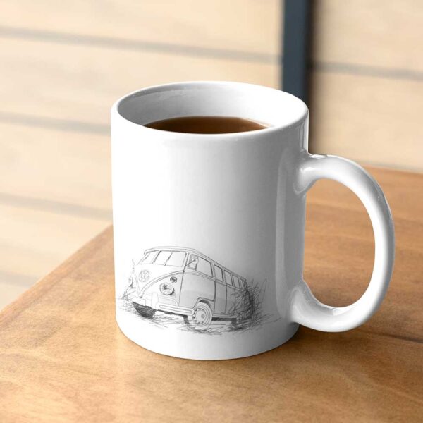 VW Bulli Love Tasse für Roadtrip Enthusiasten