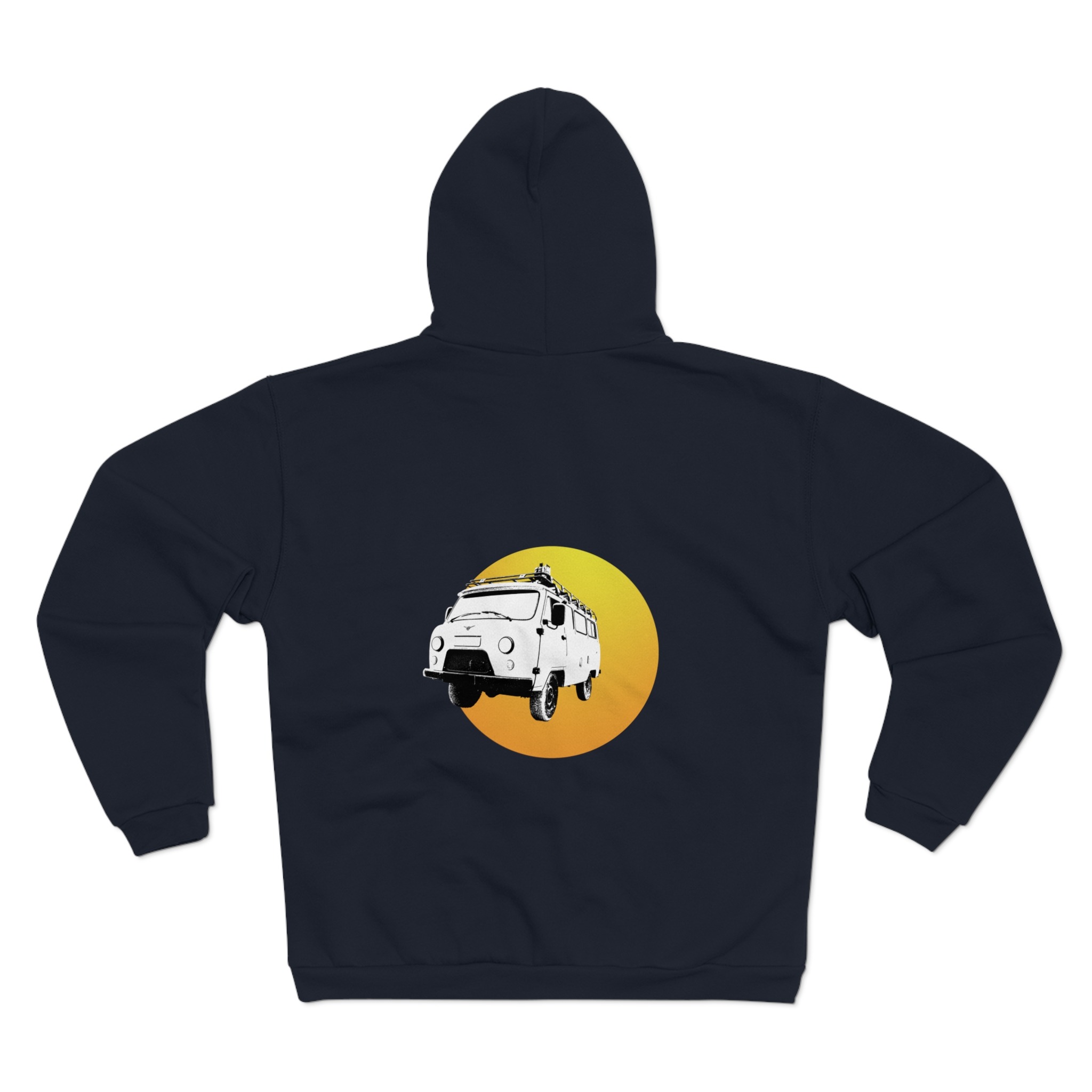 UAZ Buchannka als Hoodie für Deinen Roadtrip und Camping Trip