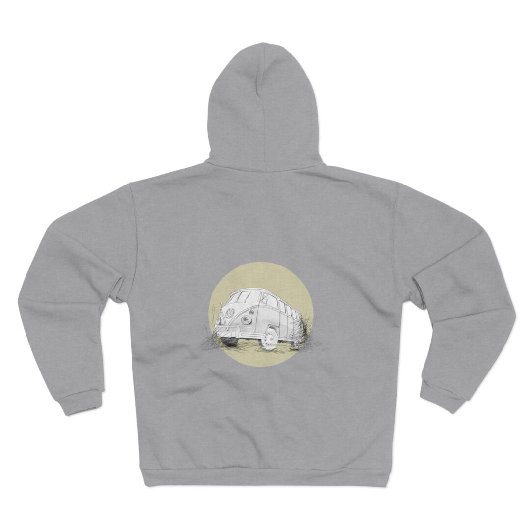 Hoodie mit klassischem VW Bulli T1 für Camping und Vanlife