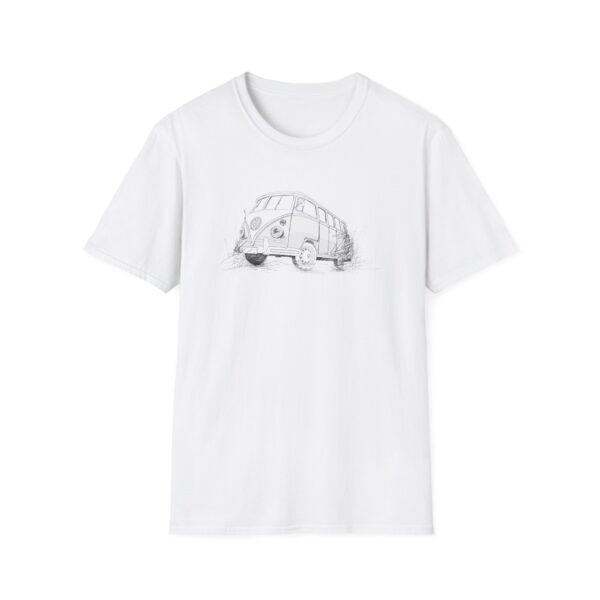 Shirt mit meiner Handzeichnung von VW Bulli T1 für Dein Camping oder Roadtrip Abenteuer