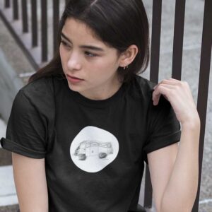 Cooles Shirt mit Handzeichnung UAZ Buchanka