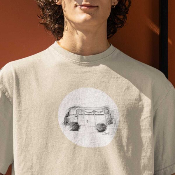 Shirt für große UAZ Buchanka Liebe – Bild 2