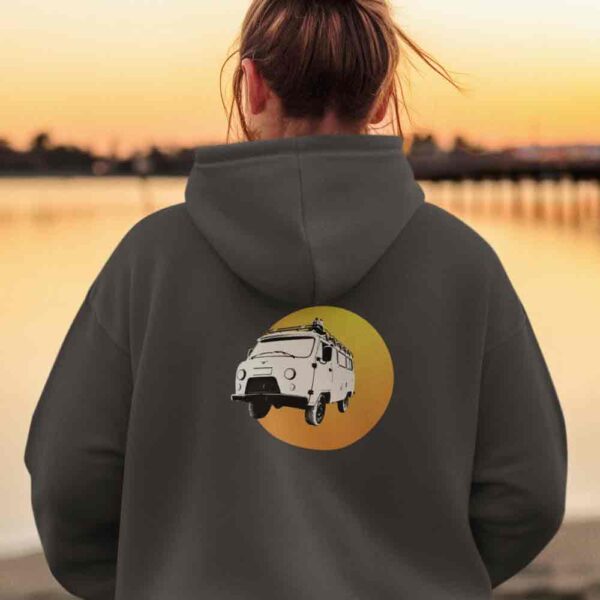 UAZ Buchannka als Hoodie für Deinen Roadtrip und Camping Trip