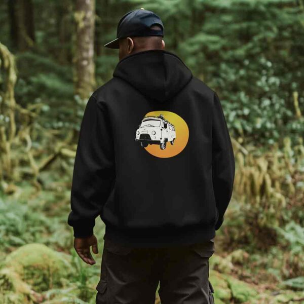 UAZ Buchannka als Hoodie für Deinen Roadtrip und Camping Trip