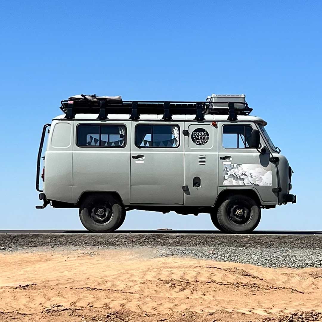 Magnetschild mit Lanndkarte zum Einzeichnen vom Roadtrip