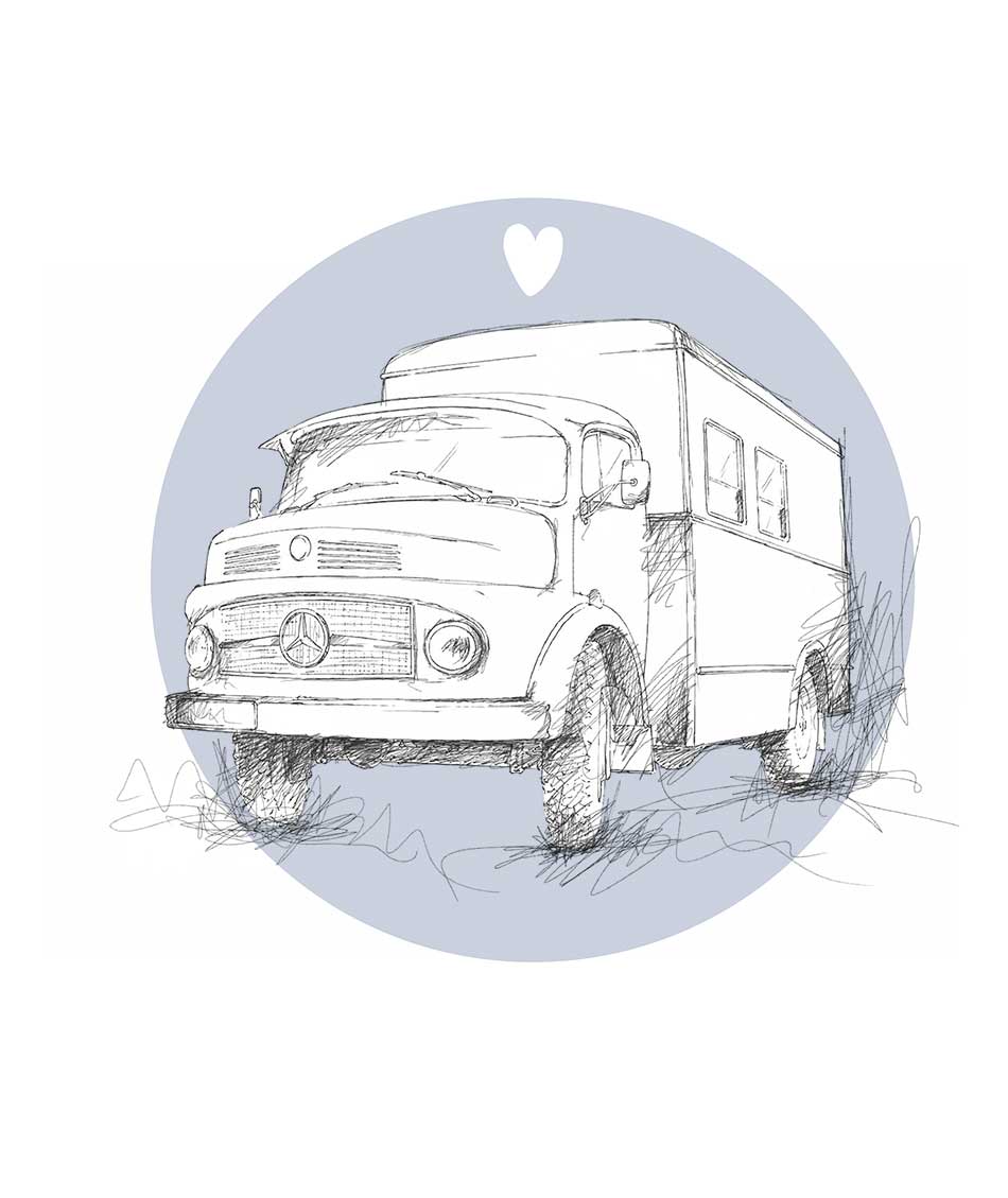 Tasse für LKW Overlander Camping – Bild 3
