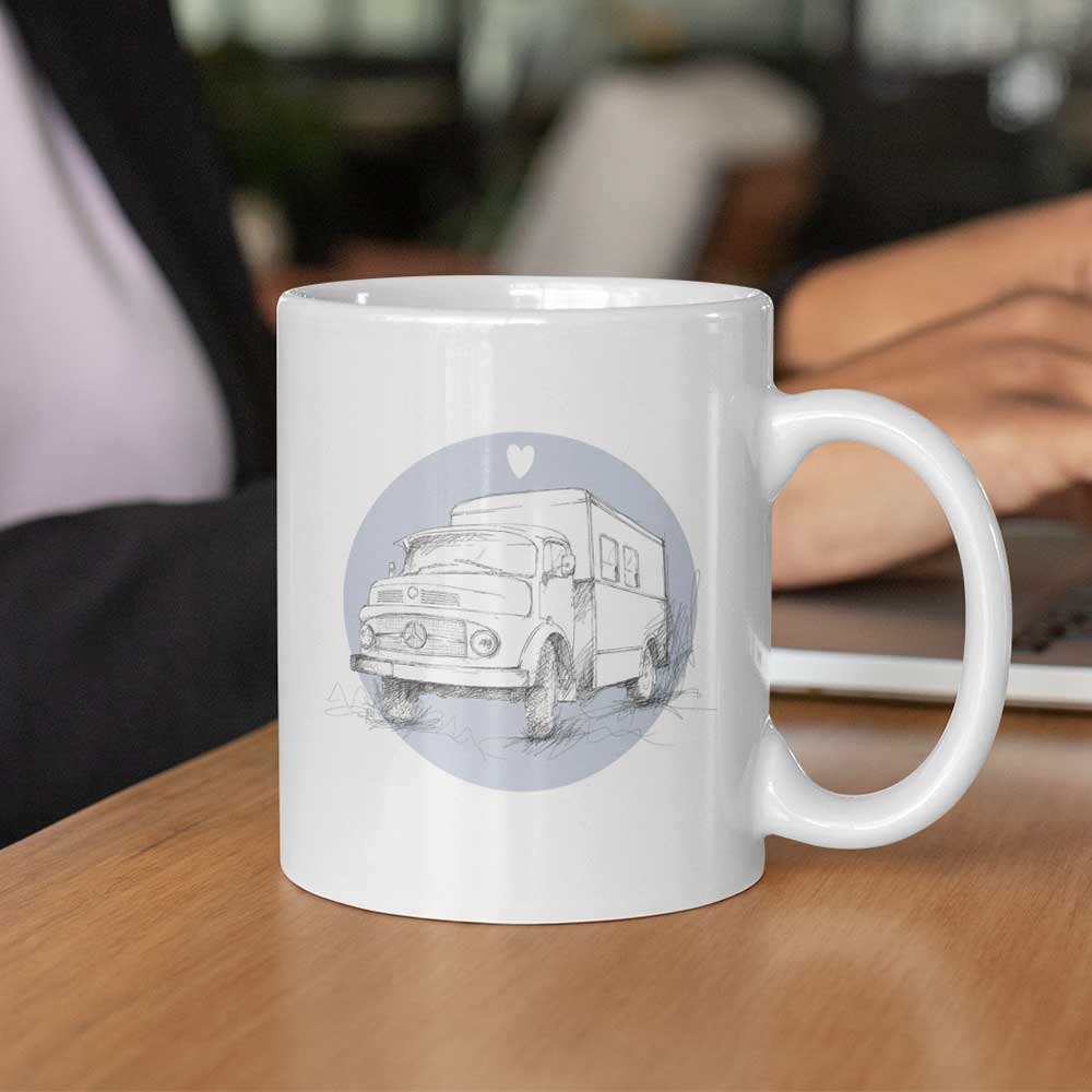 Tasse für LKW Overlander Camping – Bild 2