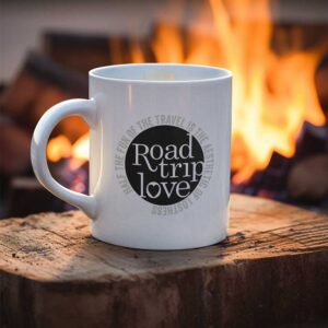 RoadtripLove Tasse mit inspirierender Motivation