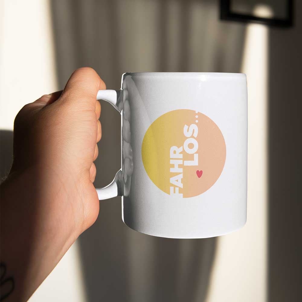 Tasse SEI FREI - FAHR LOS – Bild 2