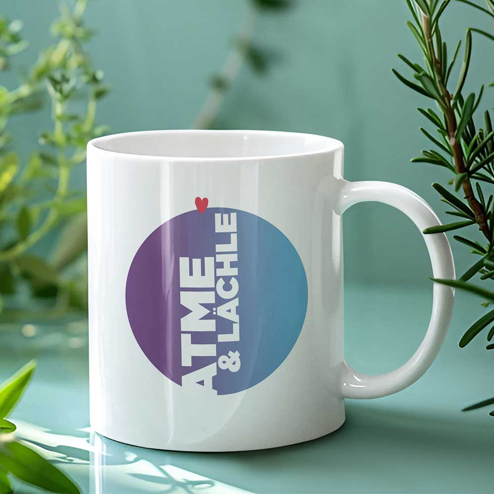 Tasse ATME LÄCHLE - GROW GLOW – Bild 2